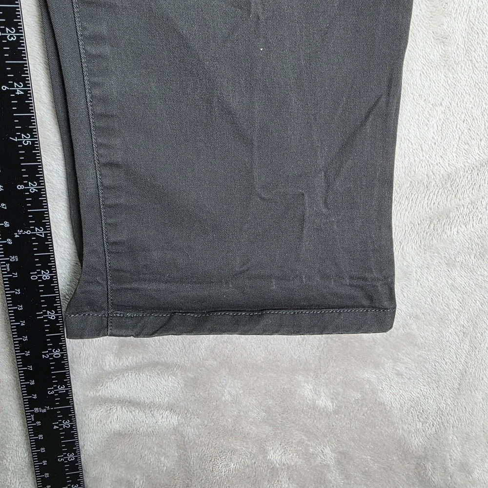 Bonobos Chino Pants Mens 36x30 Gray‎ Stretch Casual Slant Pockets Flat Front - Picture 7 of 10